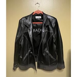 Bradley Bayou black leather jacket